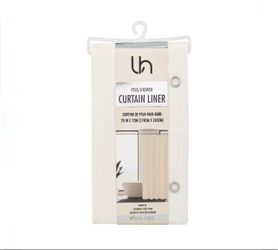 PEVA Shower Curtain Liner BPA Free 70" x 72" - Frosted Clear