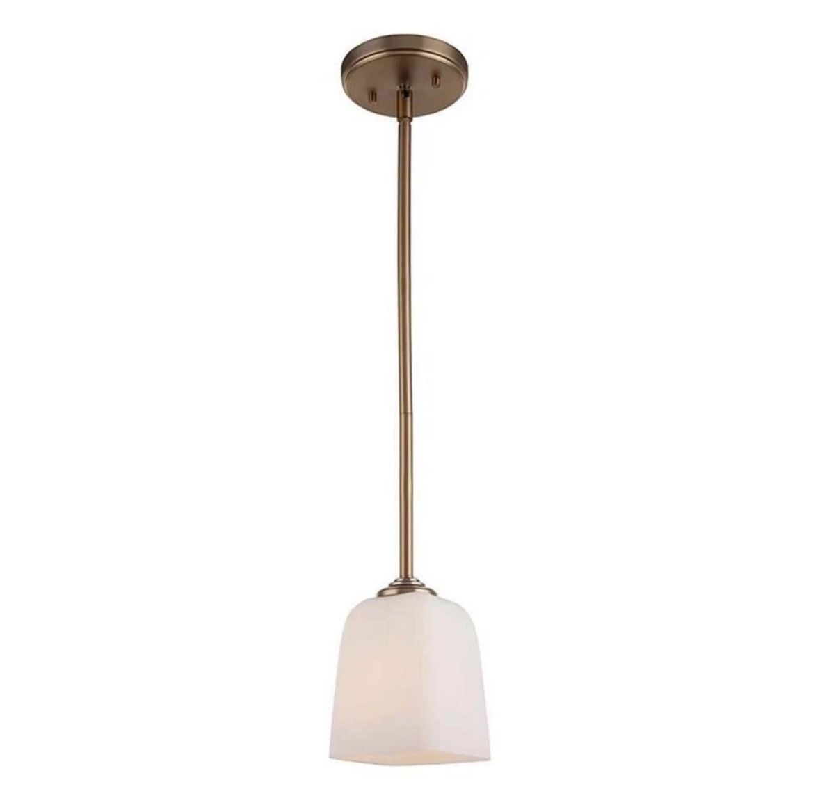NEW Blaire 1-Light Mini Pendant Fixture – Modern – Brushed Bronze - 51523CBR