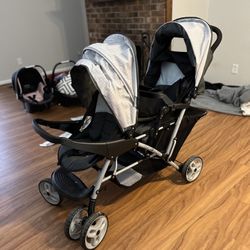 Twin stroller