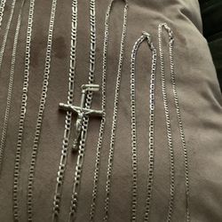 New 925 Silver Chains And Pendants 