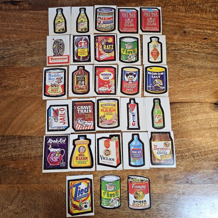 Vintage Trading Cards Topps Wacky Packages 1967