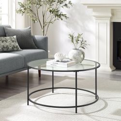 Doynton Glass Top Coffee Table