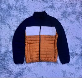GAP Color Block Hybrid Puffer Jacket