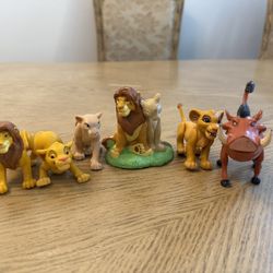 Vintage Lion King Figures