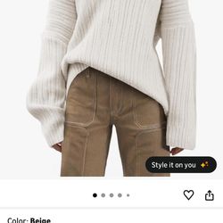 Women Baggy Sweater Size Small Medium Large 