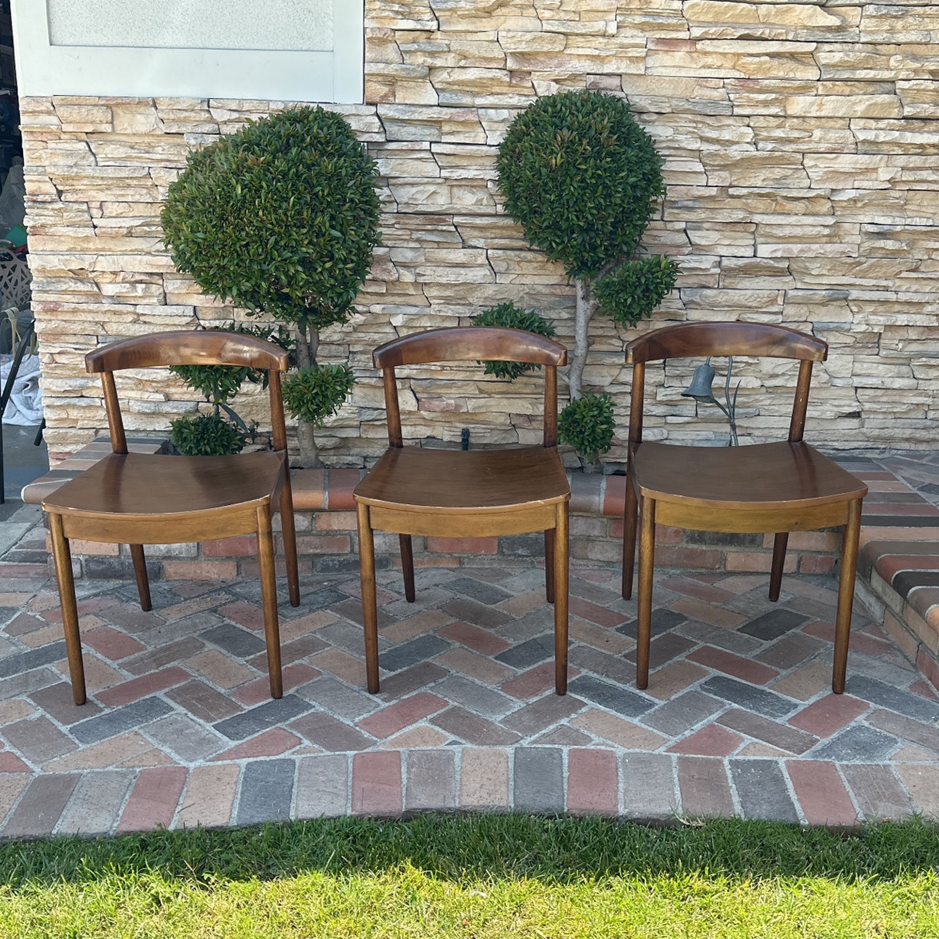 3 West Elm Lena Midcentury Dining Chairs