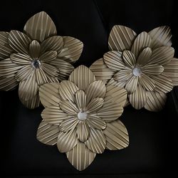 metal flowers