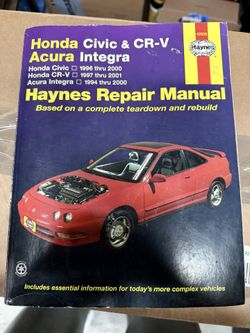Honda Civic Repair Manuel 
