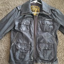 Men leather jacket/blazer 