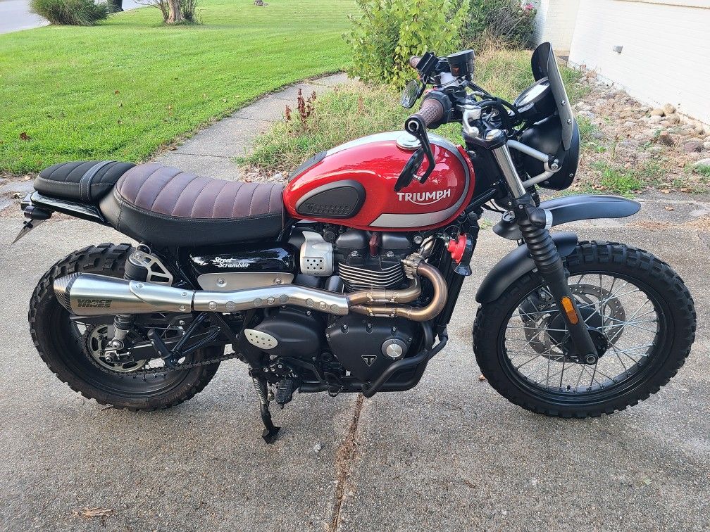 2017 Triumph Street Scrambler 900cc