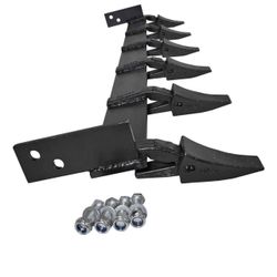 UA Tooth Bar 60" 86 lb. Bucket 23TF Bolt On Steel, New