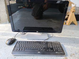 21" HP Screen monitor and keyboard