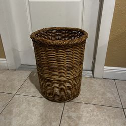 WICKER Hamper (NO LID)…21” Height By 16” Wide…$15