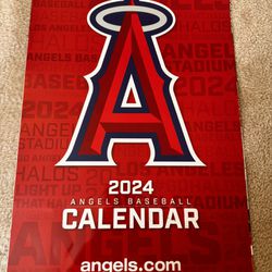 2024 Angels Baseball Calander