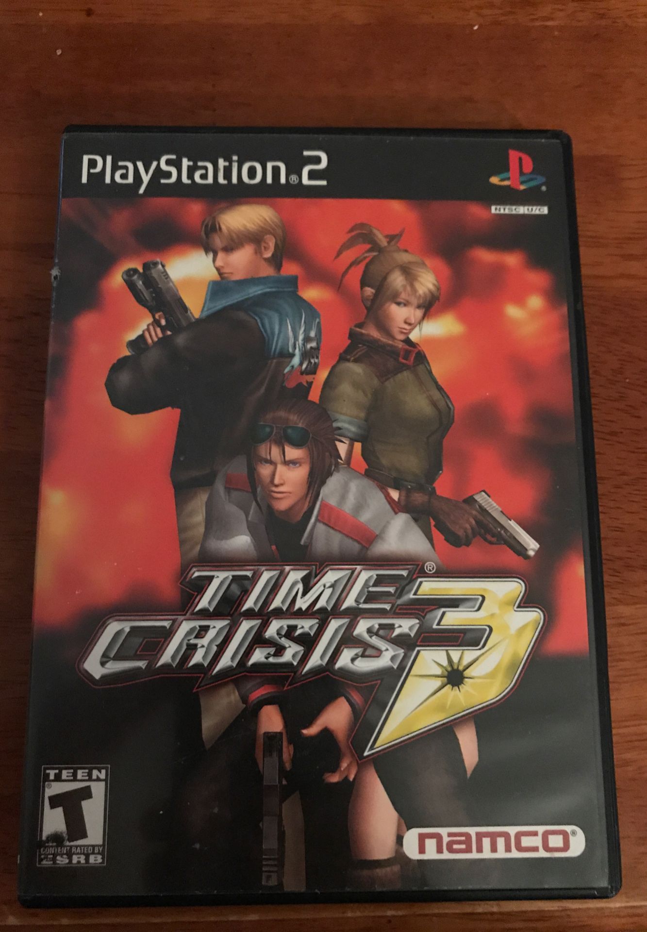 Time Crisis 3 (with light guns) - PS2