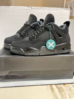 Nike Jordan 4 Black Cat 2020 GS (Grade School) Size 6 Men (7.5 Women)