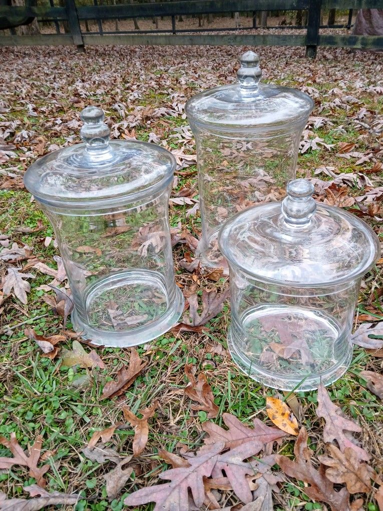 Large Glass Storage Containers