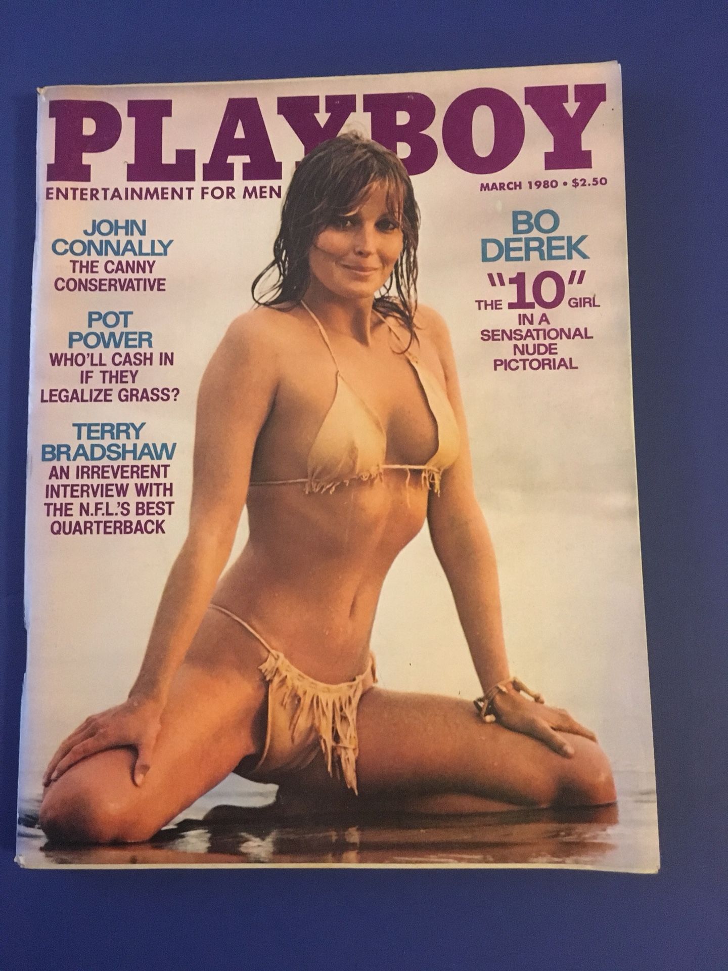 Bo Derek March 1980 Playboy magazine