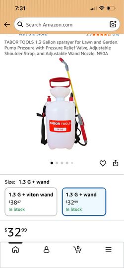 Pressure sprayer for home and garden