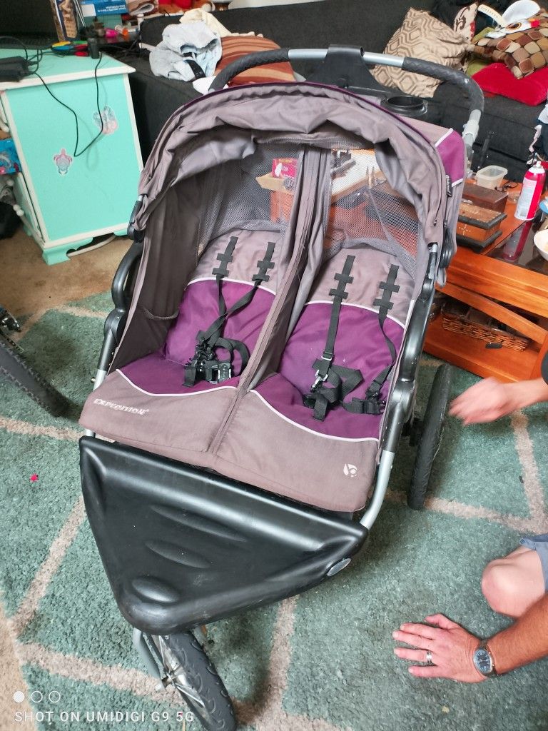 Side By Side Jogger Stroller