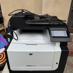 HP LaserJet Pro CM1415fw color Multi Function Printer (scan, copy, fax, print)