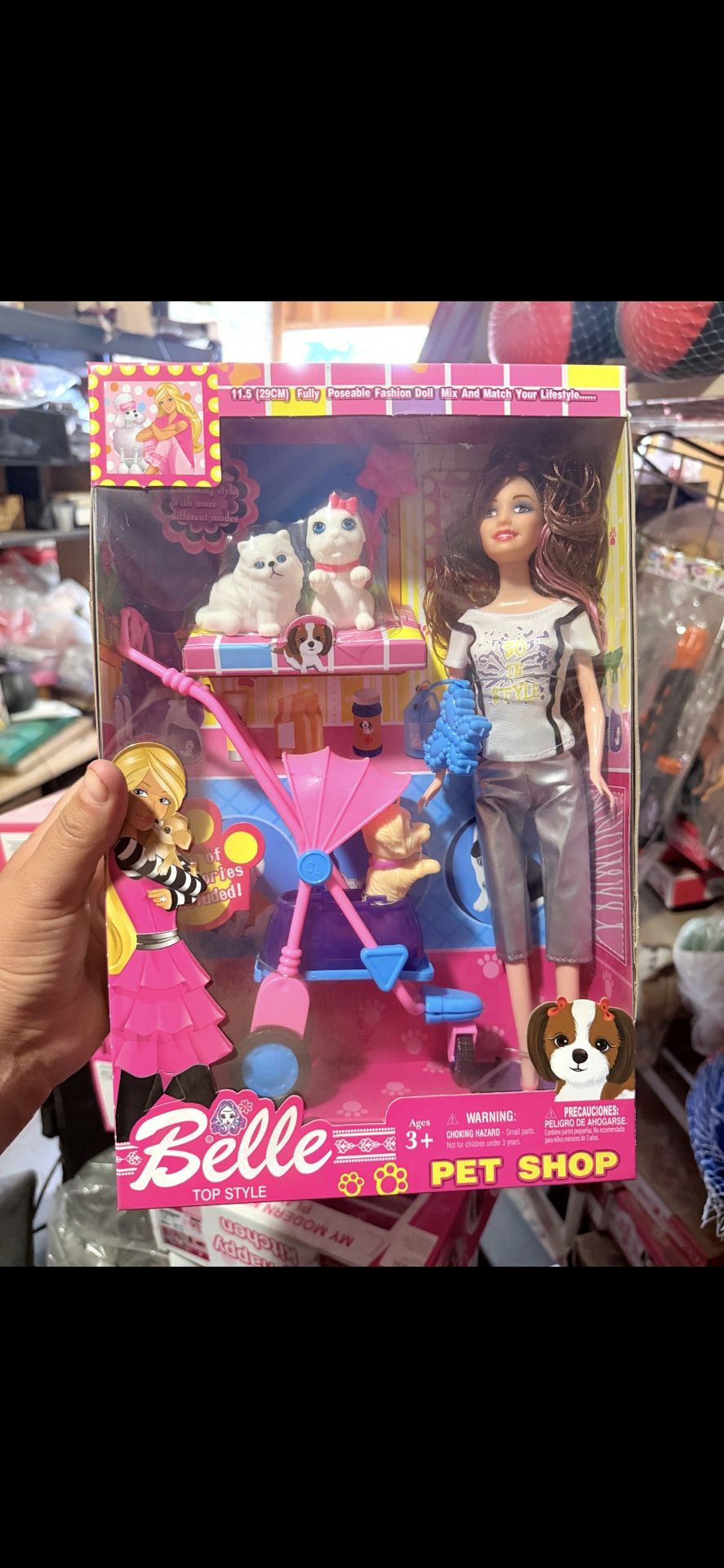 12 Dollars New Playset Toy