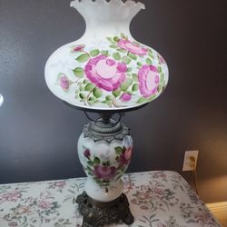 1971 Vintage Flower Vase Lamp