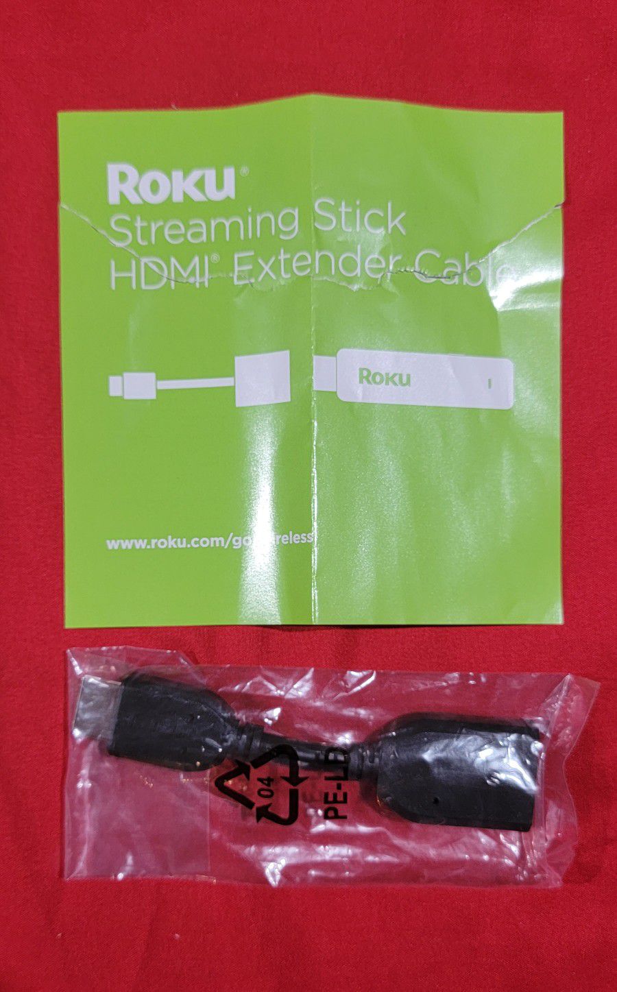 Roku Streaming Stick HMDI Extender Cable 