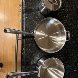 All-clad pans. Selling all 3 together