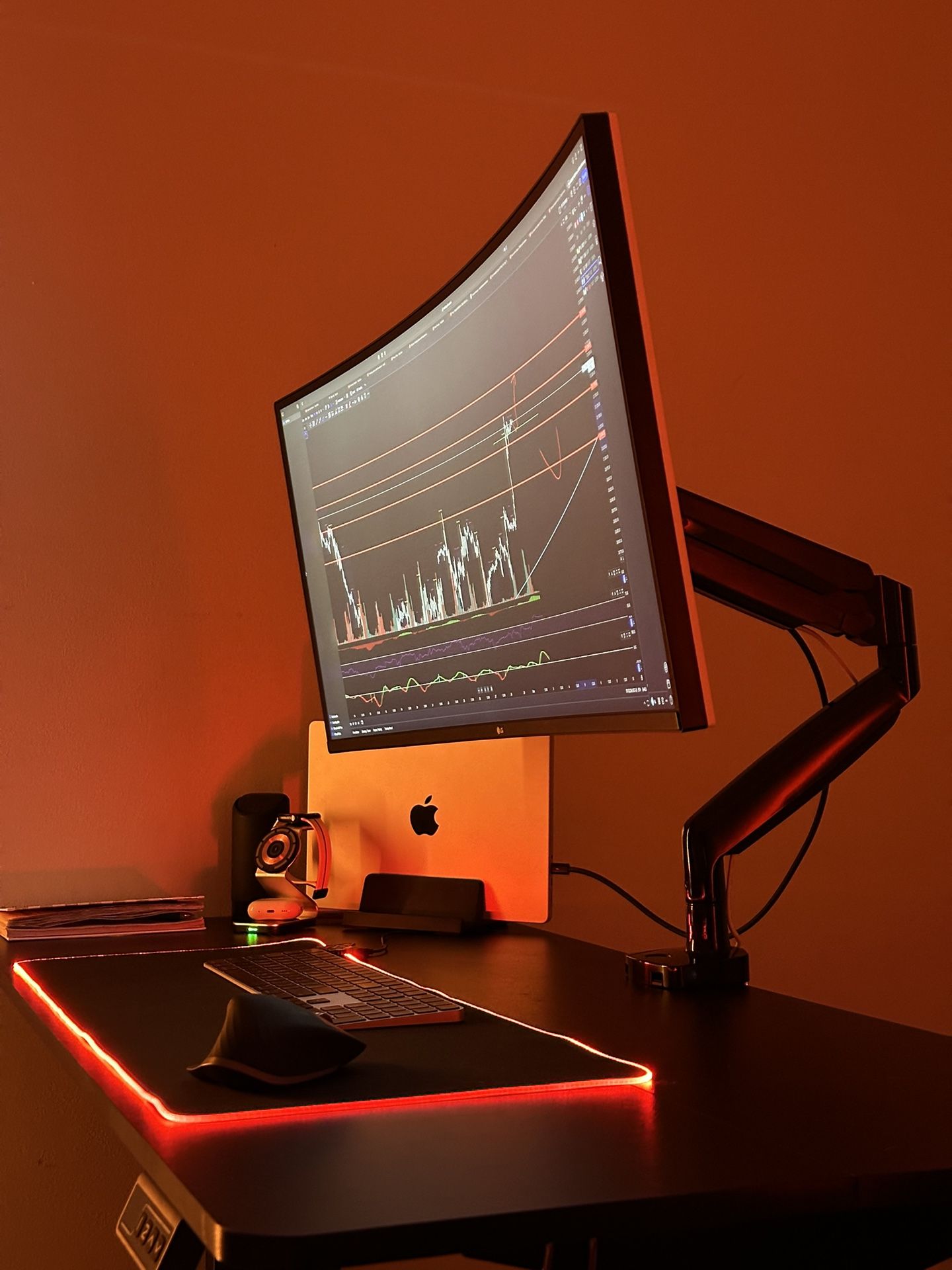 Curved Monitor LG 38inch (Thunderbolt For Mac)