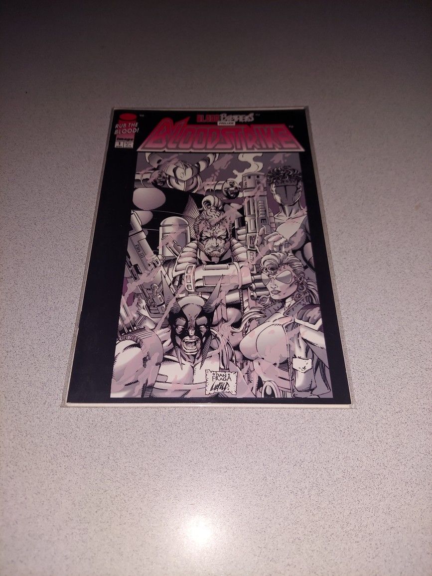 1993 BLOODSTRIKE #1 COMIC