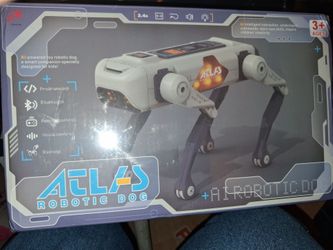 Brand new never open AI atlas robotic dog with voice command