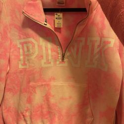 PINK Hoodie Size Large