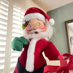 Vintage 1967 (1981) Santa Doll By Anna Lee For Christmas!
