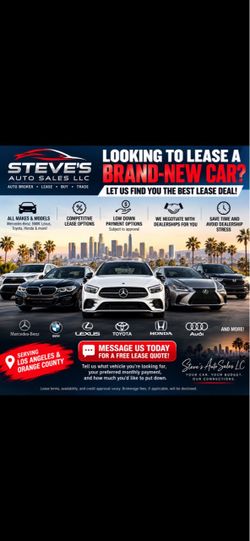 🚘 NEW CAR LEASE DEALS | ALL MAKES & MODELS | AUTO BROKER | LA & OC
