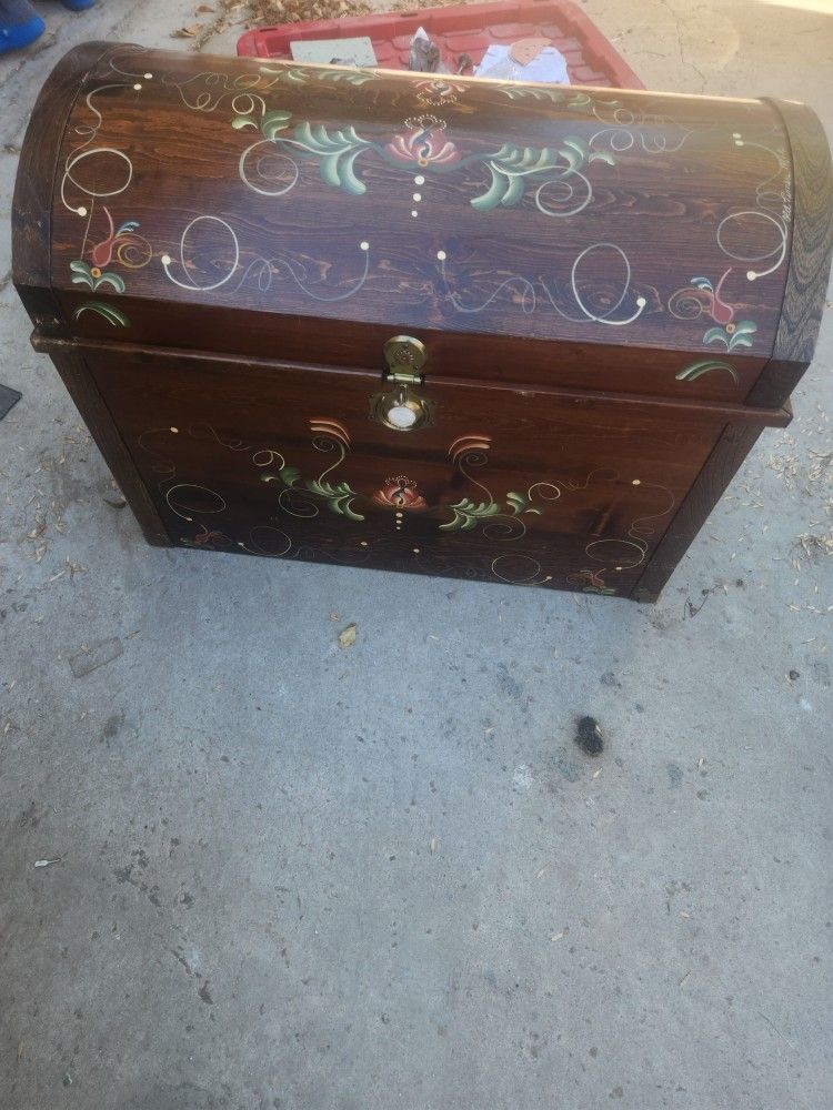 Antique Painted Chest