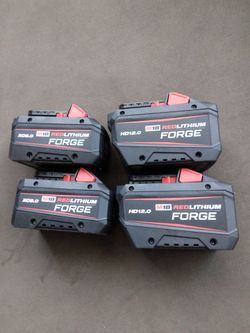 Milwaukee  batteries