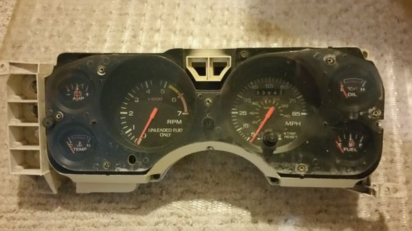 1986 Mustang GT gauge cluster for Sale in Crown Point, IN - OfferUp