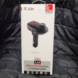 Brand new Bluetooth FM Transmitter , Car Aux Bluetooth and USB Bluetooth compatible with any car stereo Bz4