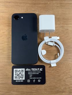 📱 iPhone 16e | 128GB | Black | Unlocked (Any Carrier)