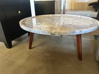 Marble coffee table
