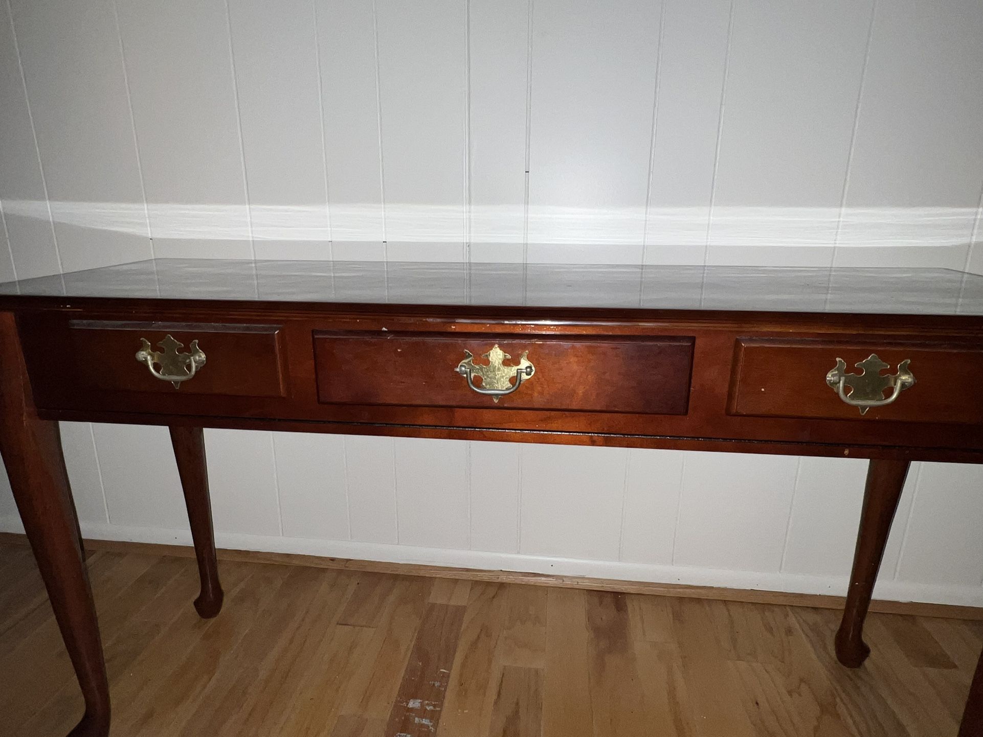 Console Table - Dark Cherry