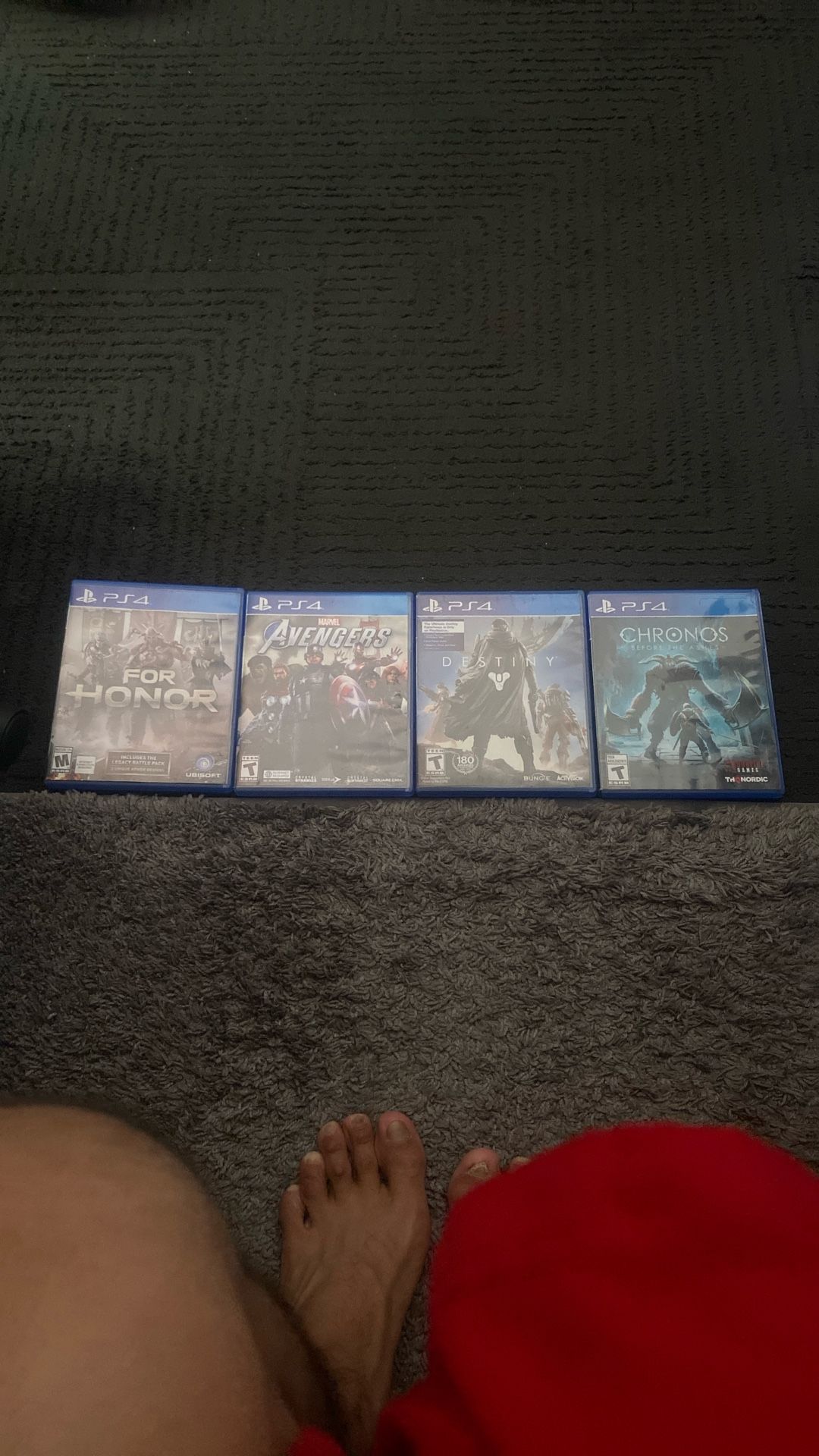 PS4 MARVEL AvENGERS -Destiny -FORHONOR-CHRONOS