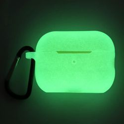 Airpods Pro 2 Silicone Case Glow in Dark Green
