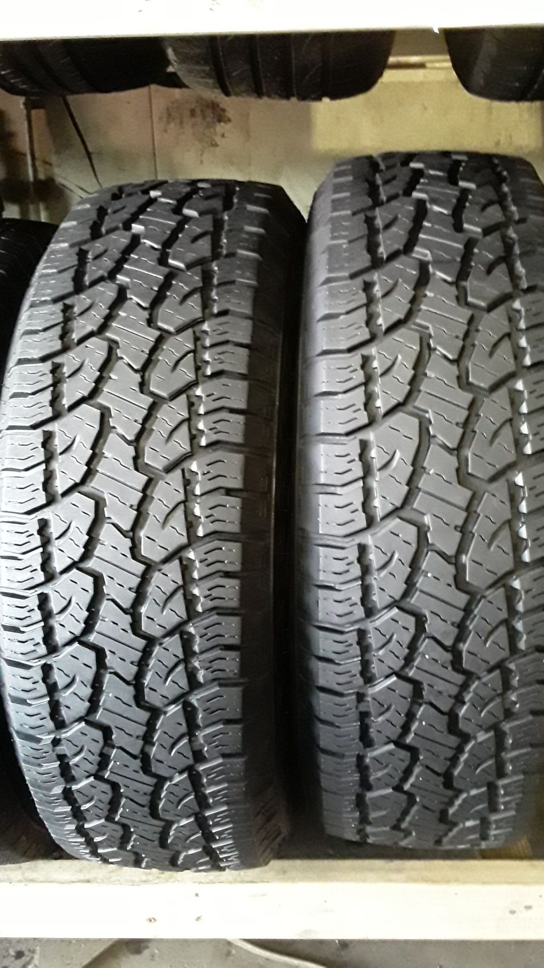 Two good set of tires for {link removed}/18