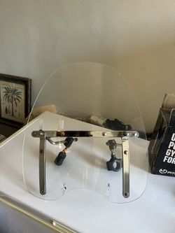 Motorcycle Windshield 14x18 - $20