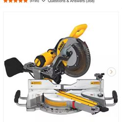 15 Amp Corded 12 in. Double Bevel Sliding Compound Miter Saw, Blade Wrench and Material Clamp