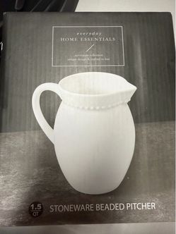 Beaded Pitcher 1.5 Qt