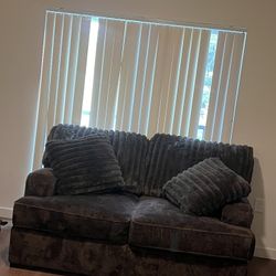 Cozy Chocolate Loveseat