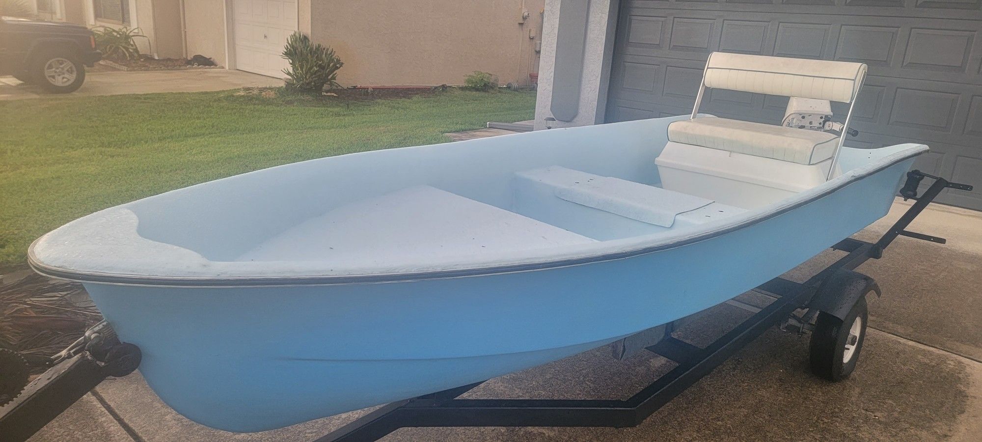 2022 Johnson sea king 14ft fiberglass for Sale in Port St. Lucie, FL